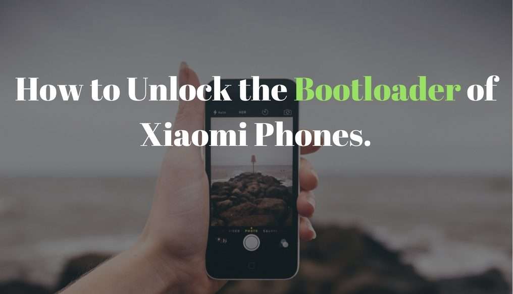 unlock the bootloader of xiaomi