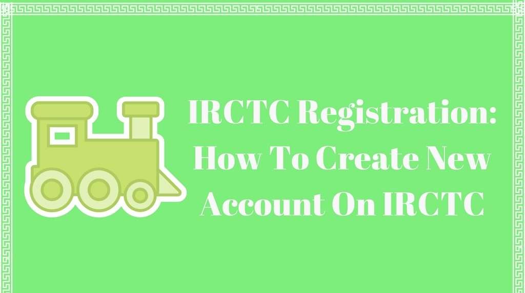 IRCTC Registration_