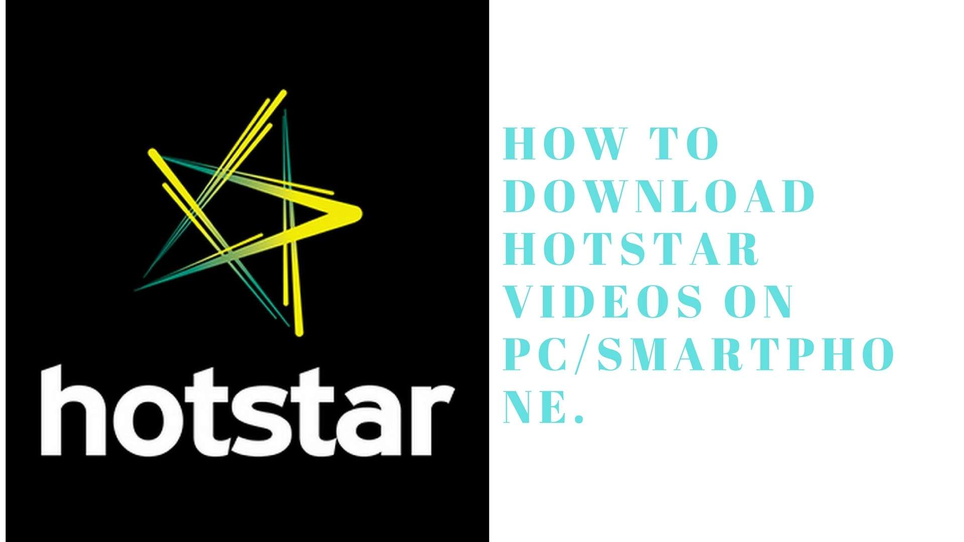 hotstar video downloader